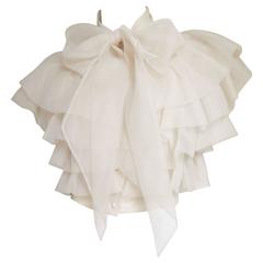 Ethereal 1960's Ruffle Blouse