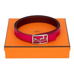 Ceinture réversible Hermès Caleche 24mm