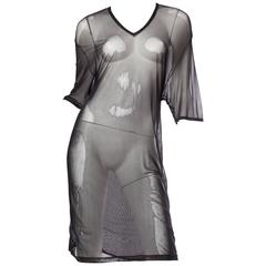 Tom Ford Gucci Sheer Net T-Shirt Dress