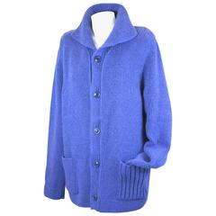 Super 6 Ply Cashmere Mens Cardigan, Fabrizio Del Carlo