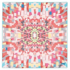 Chanel Colorful Silk Scarf