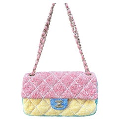 Chanel Ultimate Quilted Stitch Multicolor Flap Bag