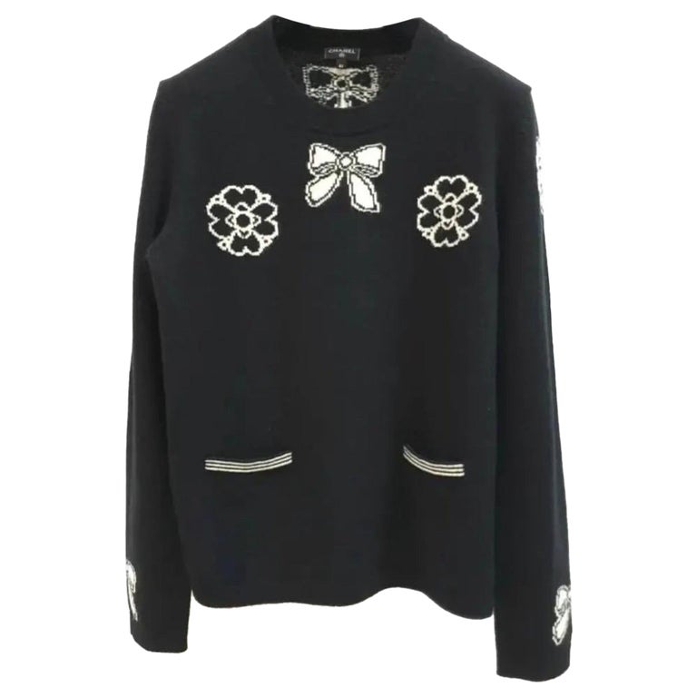Chanel Cashmere Sweaters - 141 For Sale on 1stDibs  cashmere chanel, chanel  cashmere jumper, chanel sweater