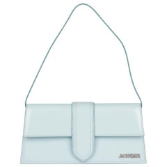 Jacquemus Light Blue Patent Leather Le Bambino Long