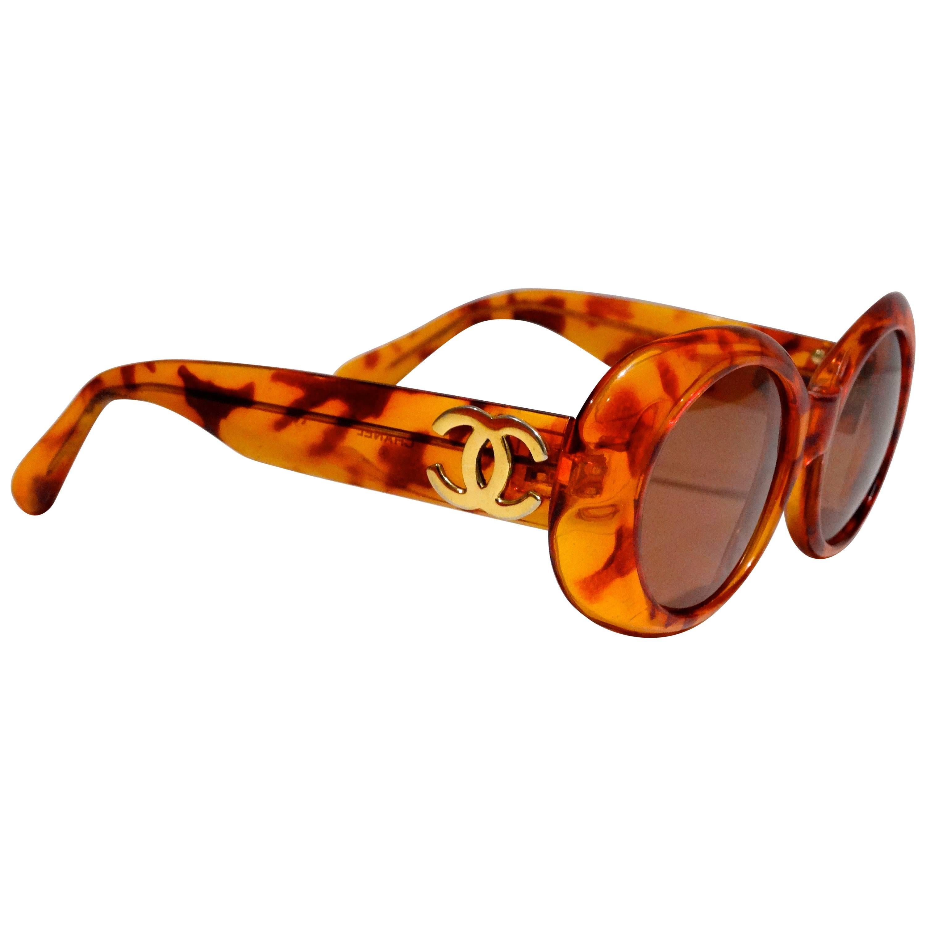 1980s Chanel Tortoiseshell Sunglasses 