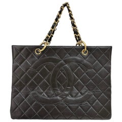 Borsa A Spalla Chanel Grand Shopping Tote Testa Di Moro 1996/1997