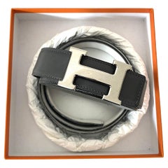 Hermes Constance Vintage Lot de deux ceintures avec une boucle 
