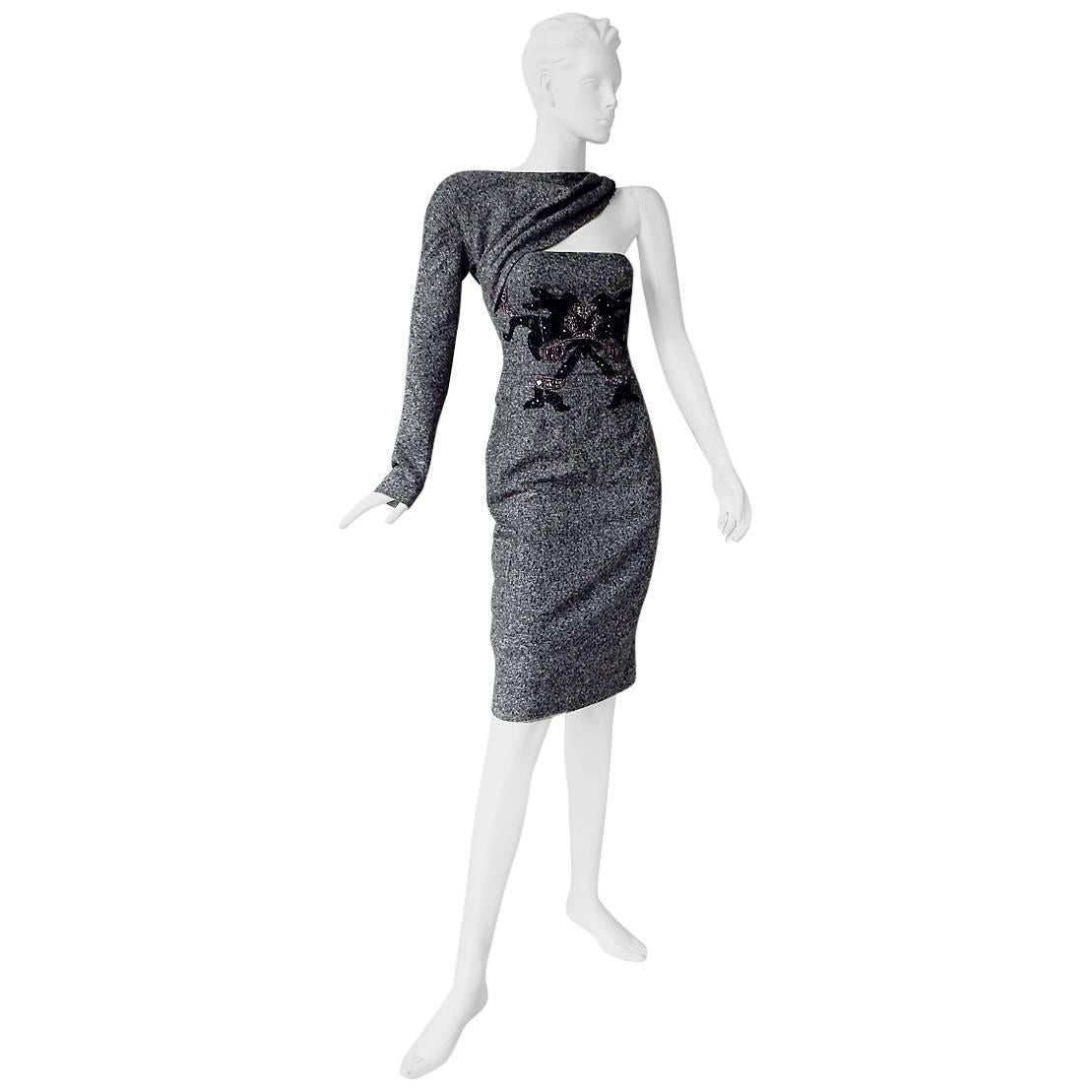 Christian Dior by John Galliano 60 Years of Fashion Celebration Runway Dress