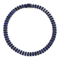 Lapis Collar Necklace