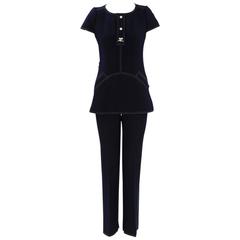 Numbered Courreges Couture Trousers Suit 2