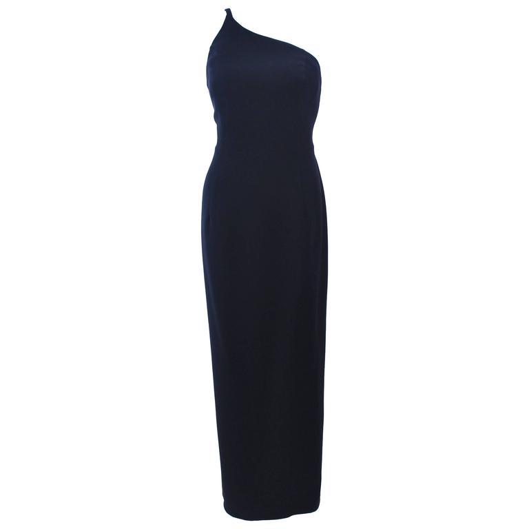giorgio armani black dress