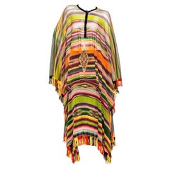 Jean Paul Gaultier Soleil Mesh Poncho and Skirt Set