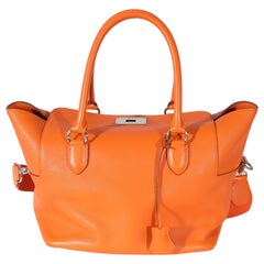 Hermes Orange Swift Toolbox 26 PHW
