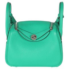 Hermes Clemence Methane Mini Lindy 20 PHW