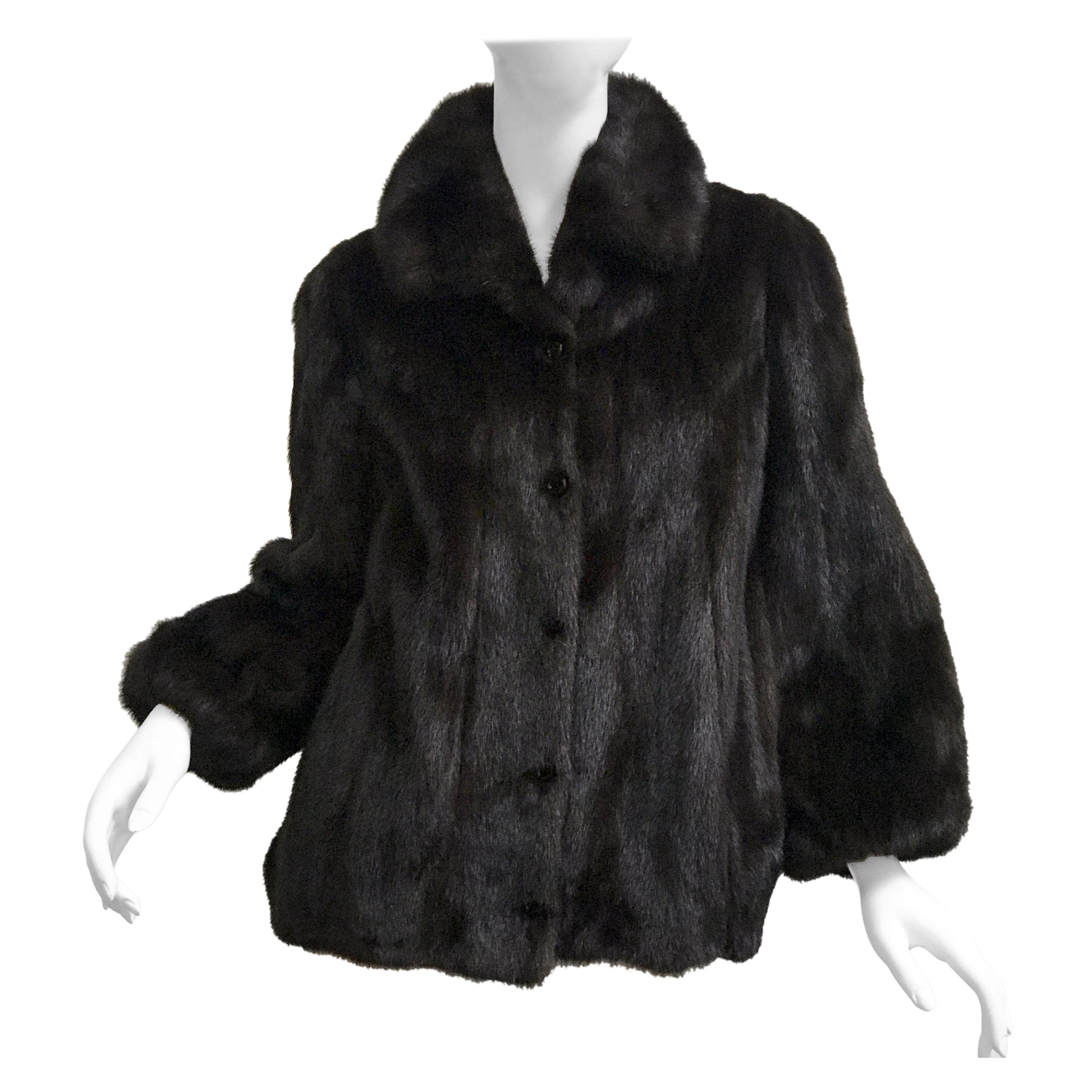 Givenchy 1970s Vintage Mink Fur Jacket/ Coat