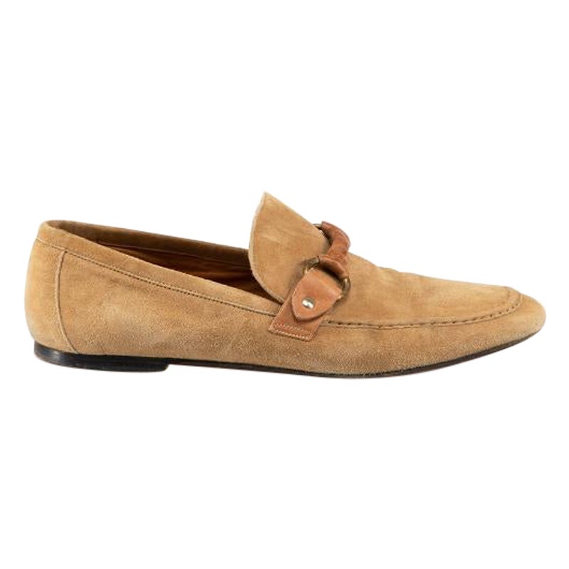 Isabel Marant Camel Suede Loafers Size IT 41 For Sale