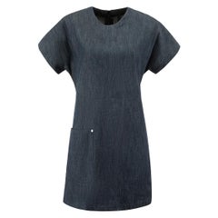 Rag & Bone Blue Denim Short Sleeved Mini Dress Size S
