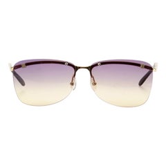 Celine Vintage Quadratische Gradient-Sonnenbrille