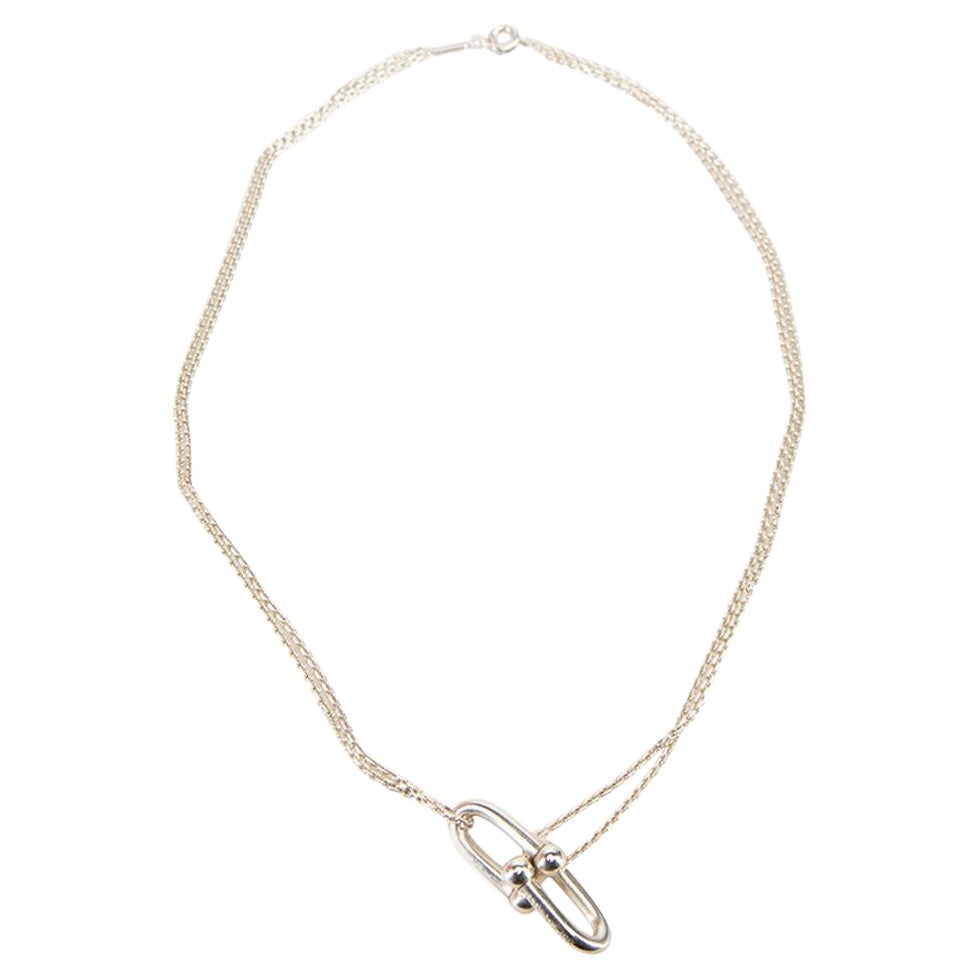 Tiffany & Co. Silver Interlocking Necklace