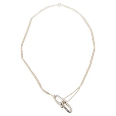 Tiffany & Co. Silver Interlocking Necklace