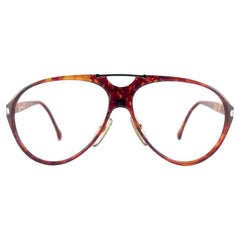 Retro Boss By Carrera 5169 13 Aviator Marbled Rx Frame 1990'S Made In Austria