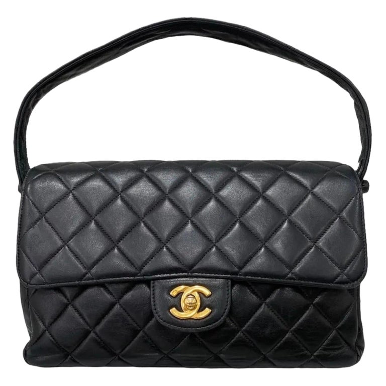 Borsa A Spalla Chanel 2.55 Double Face Nera For Sale at 1stDibs