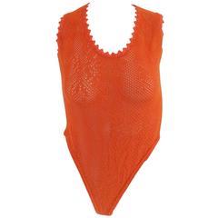 1970s Orange Handmade Body 6