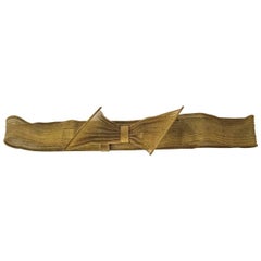 40s Gold Bow Belt