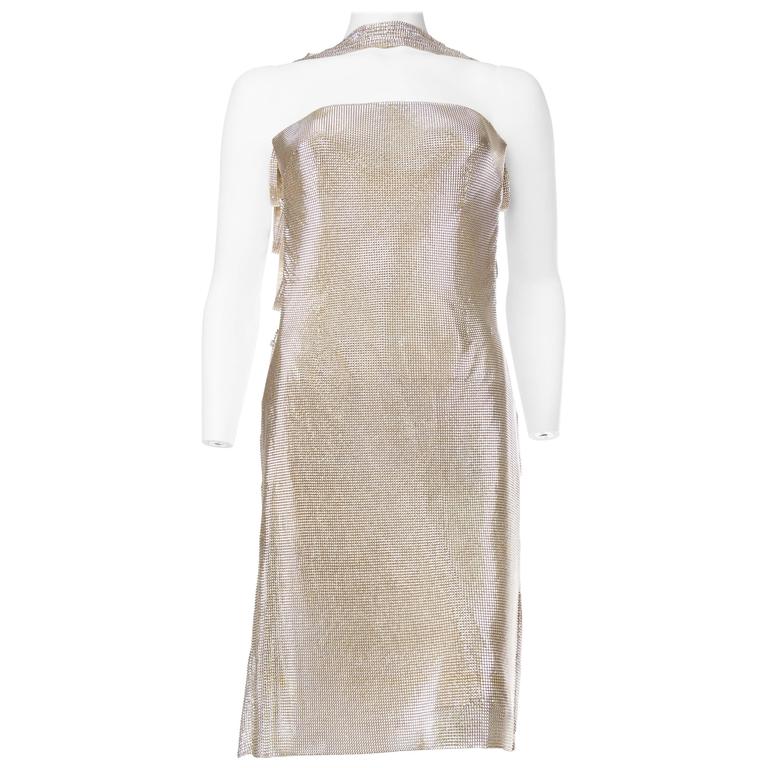 versace metal mesh