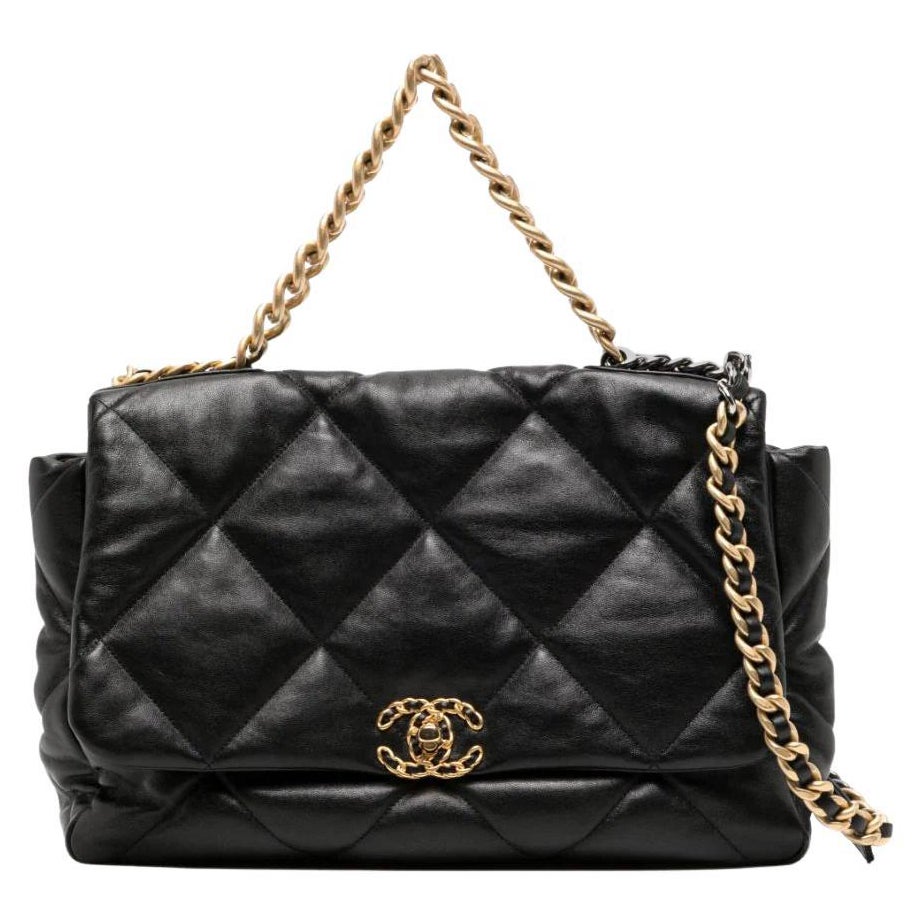 Bolso maxi con solapa chanel 19 hotsell