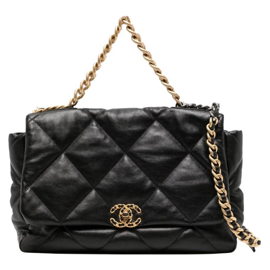 Chanel 2021 Black Lambskin Quilted Small Trendy CC Dual Handle Flap Bag For  Sale at 1stDibs