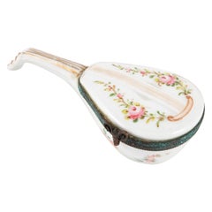 Porcelain Mandolin Pill Box