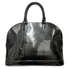 Borsa A Mano Louis Vuitton Alma MM Epi Nera