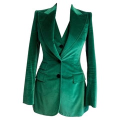 Dolce and Gabbana green Jacket & Vest