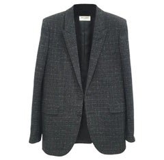 Saint Laurent Tweed Jacket Blazer