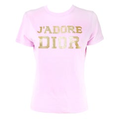 Christian Dior par John Galliano J'adore Dior, le dernier t-shirt blond