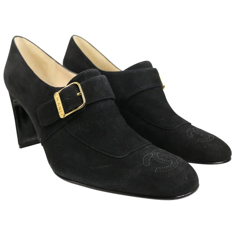 ankle strap square toe heels