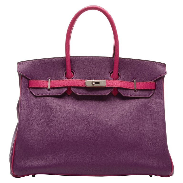 Hermes Special Order Bi-colour Togo Leather 35cm Birkin Bag at 1stDibs ...