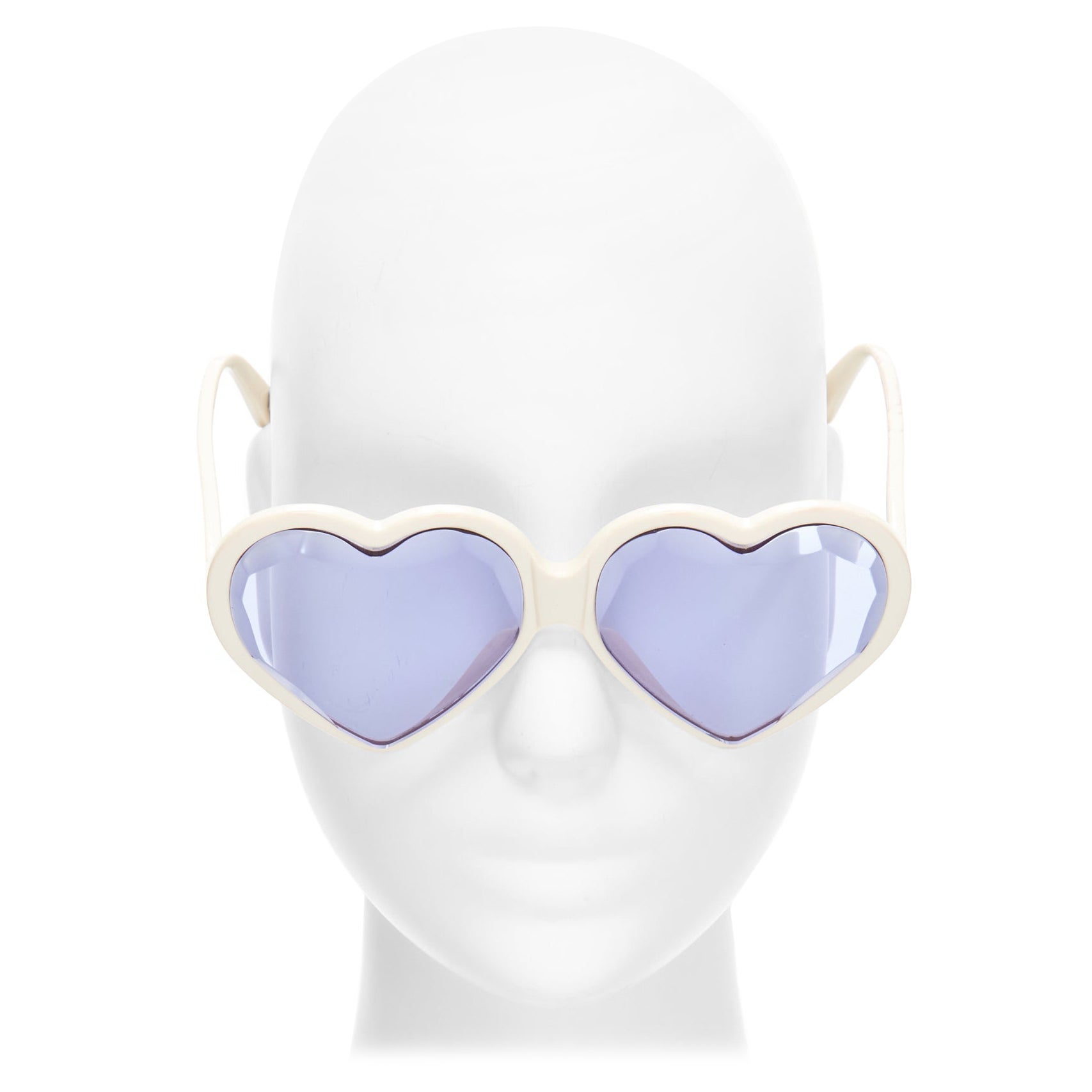 GUCCI GG0360SA Hollywood Forever Runway purple white heart sunglasses