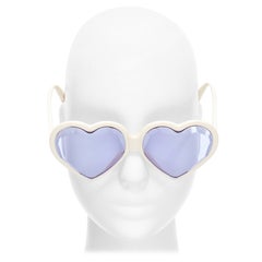 GUCCI GG0360SA Hollywood Forever Runway purple white heart sunglasses