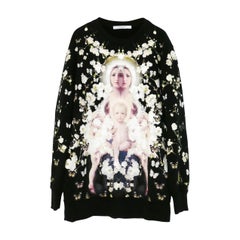 Givenchy 2015 Baby’s Breath & Madonna Print Sweatshirt