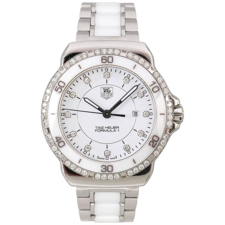 tag formula 1 diamond watch