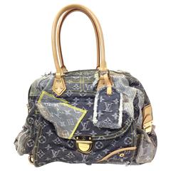 Louis Vuitton Denim Patch Bowly Handbag