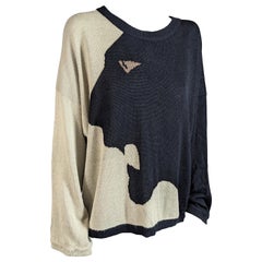 Retro Krizia  Maglia Panther Sweater