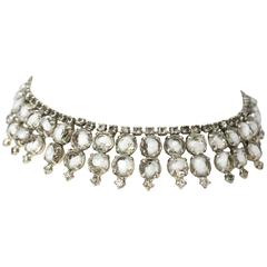 50s Kramer Iridescent Glass Necklace