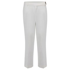 Dolce & Gabbana D&G White Tapered Trousers Size L