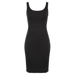 Versace Black Sleeveless Dress Size M