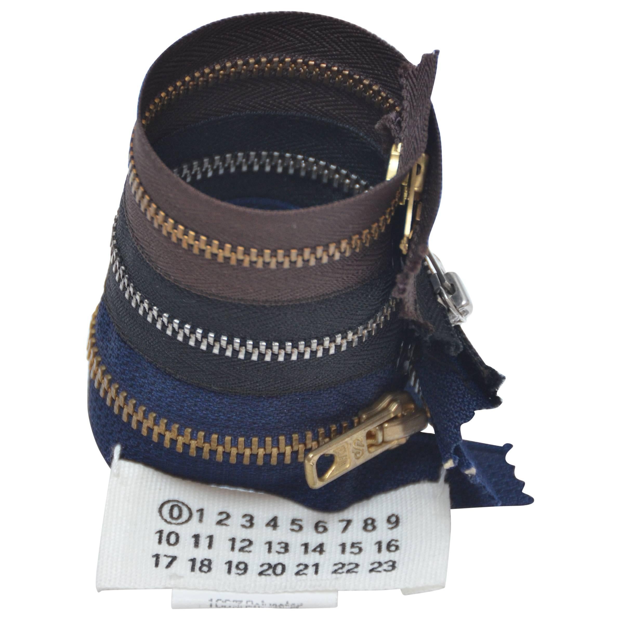 Maison Martin Margiela Artisanal Vintage Zipper-Bracelet 