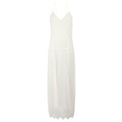 Robe longue brodée anglaise crème Iro, taille S