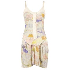 Isabel Marant Patchwork Print Sleeveless Dress Size S